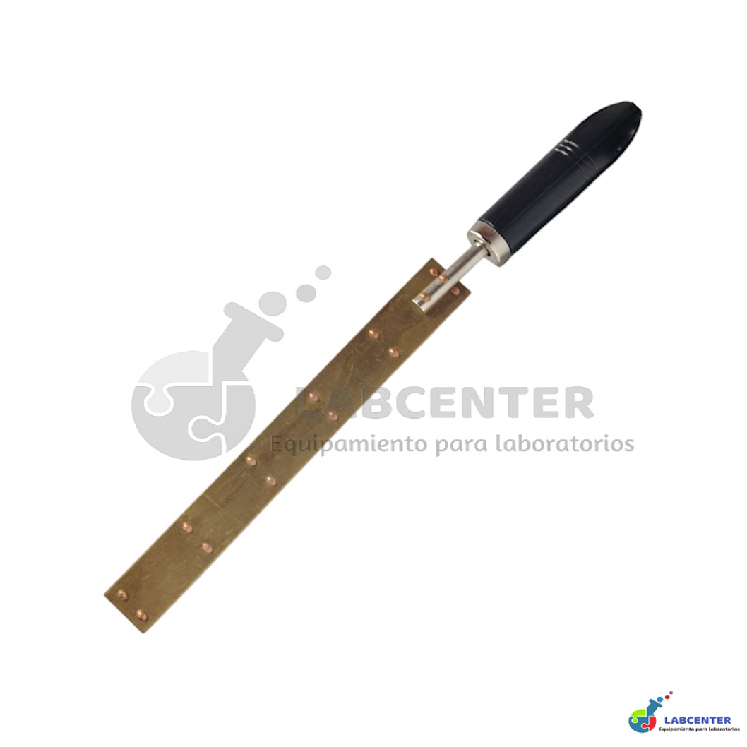 BARRA COMPÚESTA, CU Y FE, MANGO CIRCULAR DE PLASTICO 2/21CM 1