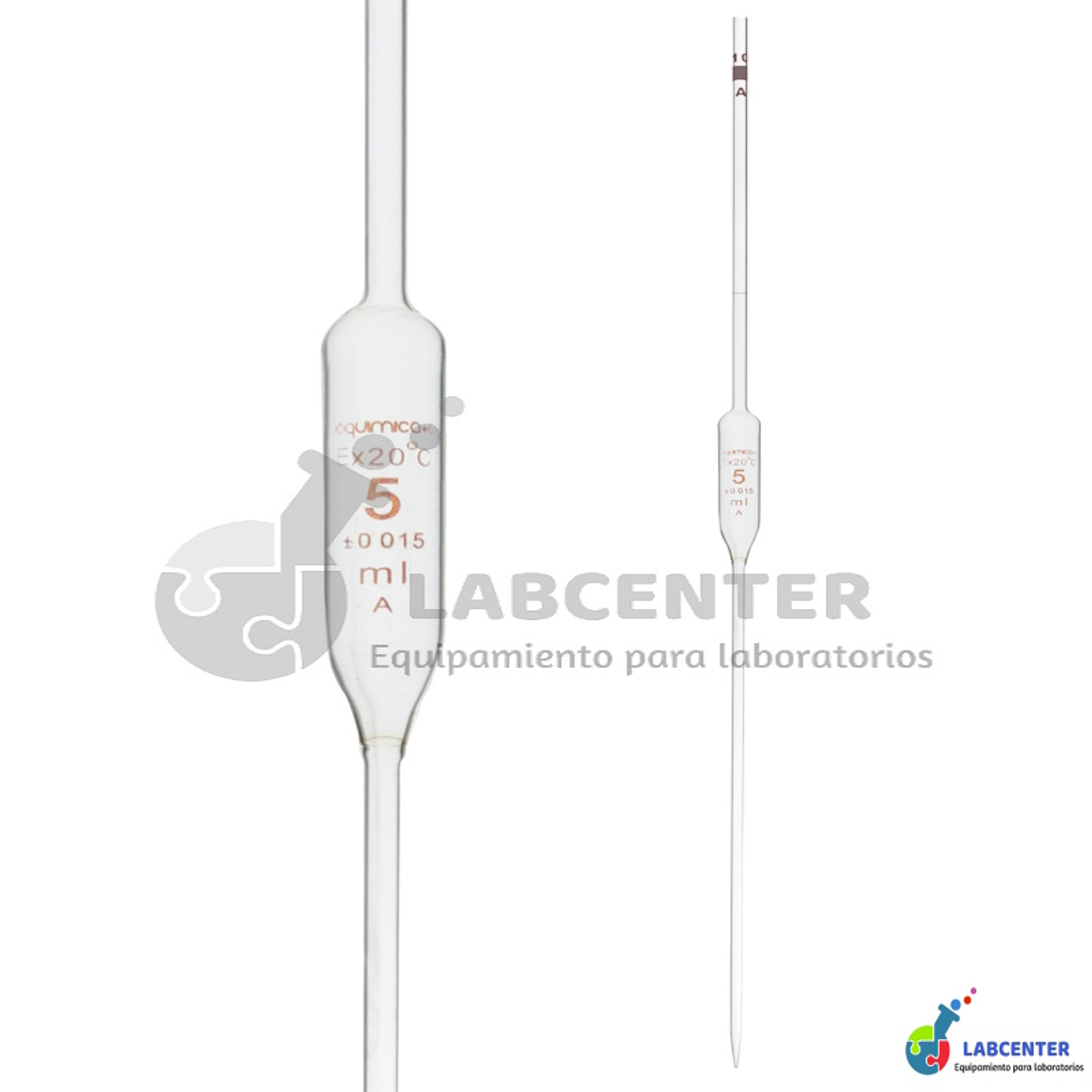 PIPETA VOLUMETRICA 5 ML 1