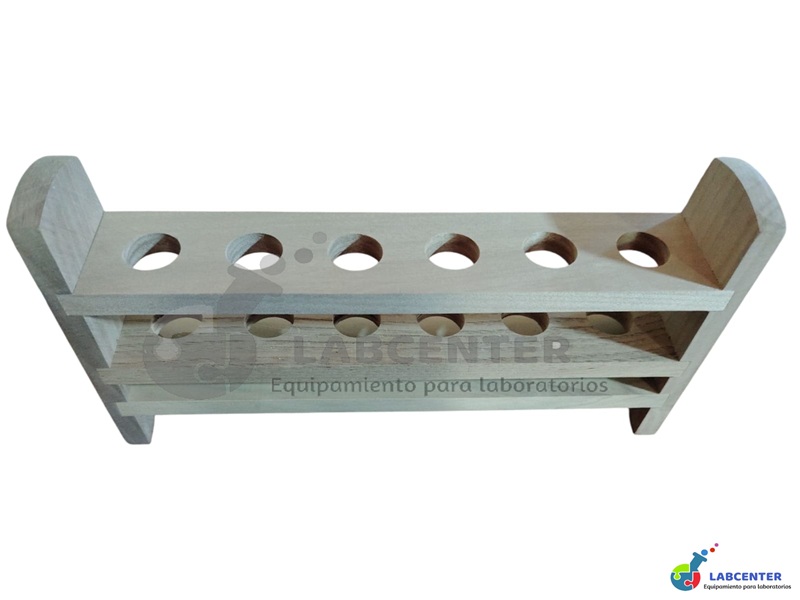 GRADILLA DE MADERA 6 POSICIONES