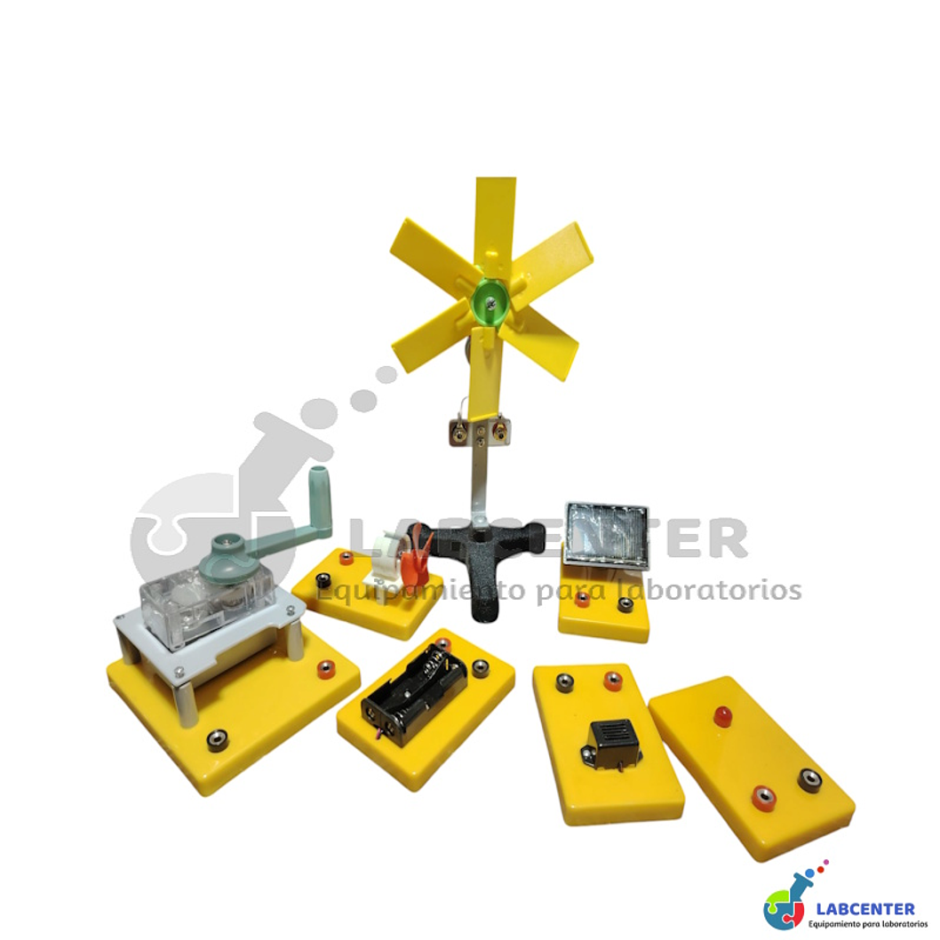 KIT DEMOSTRACION DE TRANSFORMACION DE LA ENERGIA  1