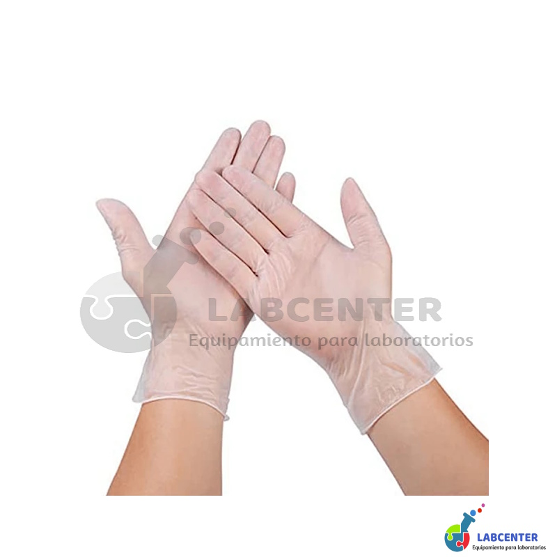 GUANTES DE VINILO TALLA S CAJA 100 UNI
