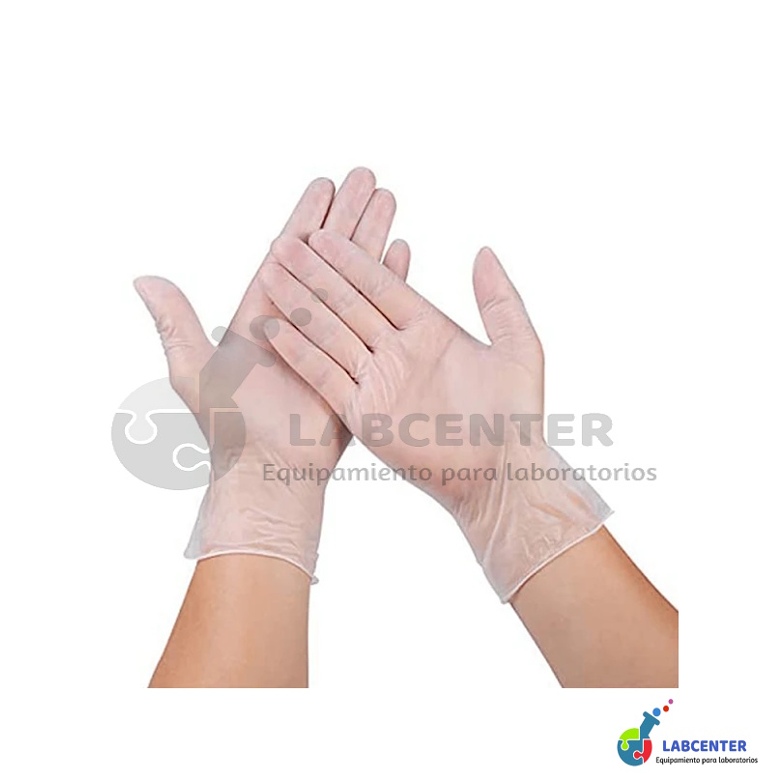 GUANTES DE VINILO CAJA 100 UNIDADES TALLA L 1