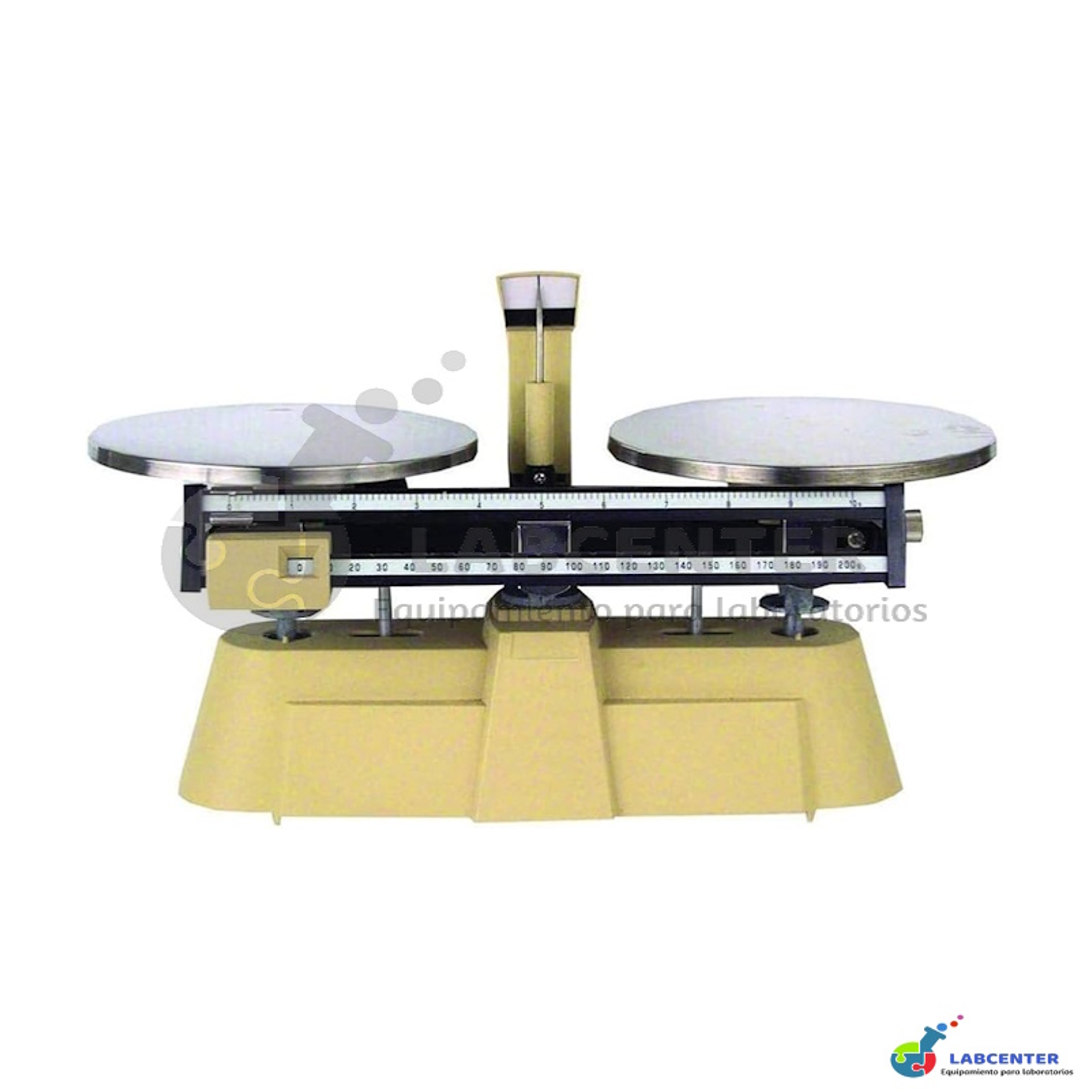 BALANZA DE 2 PLATO S 2000GR/0,1 GR CON JUEGO DE PESOS 1