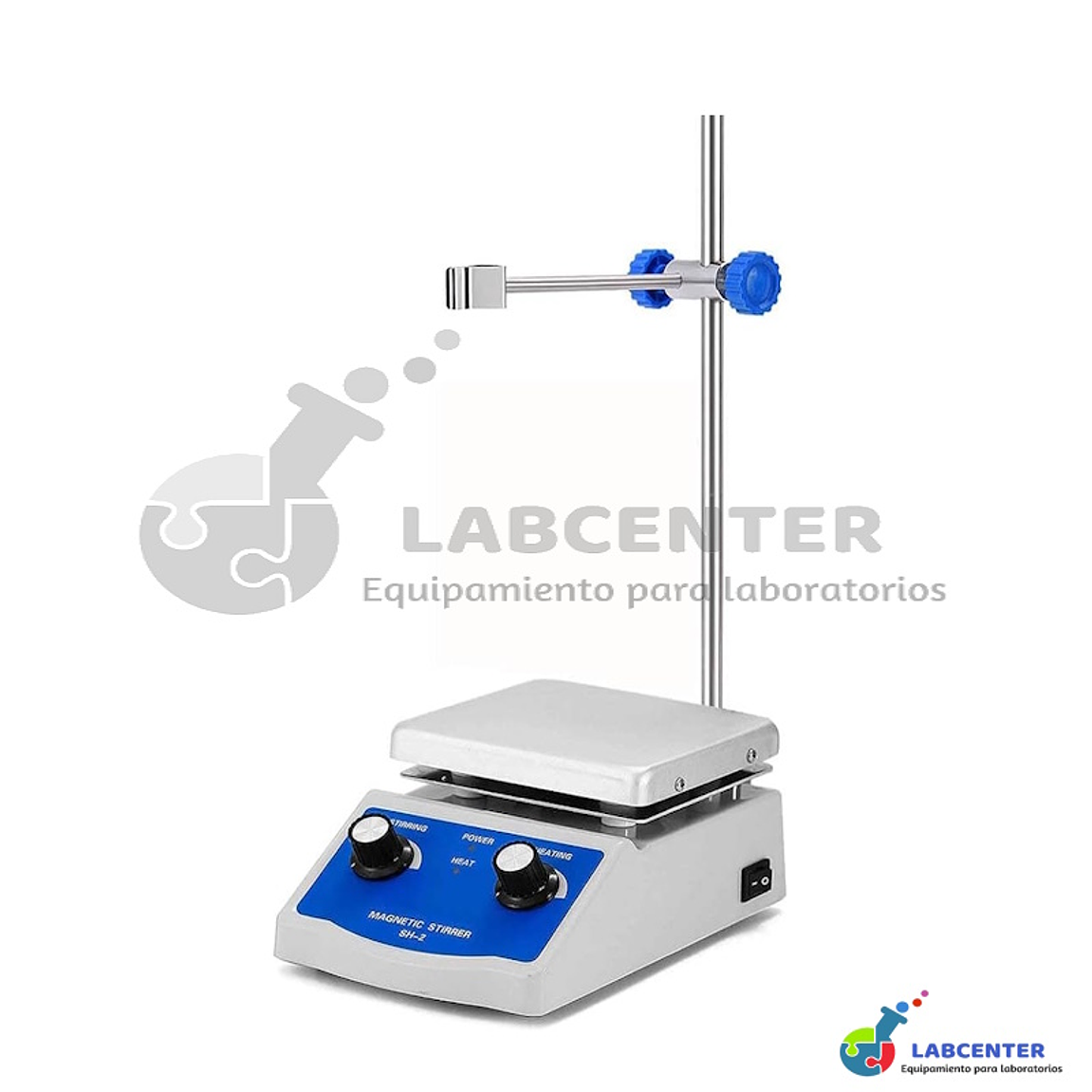 AGITADOR MAGNETICO CON PLACA CALEFACTORA 1