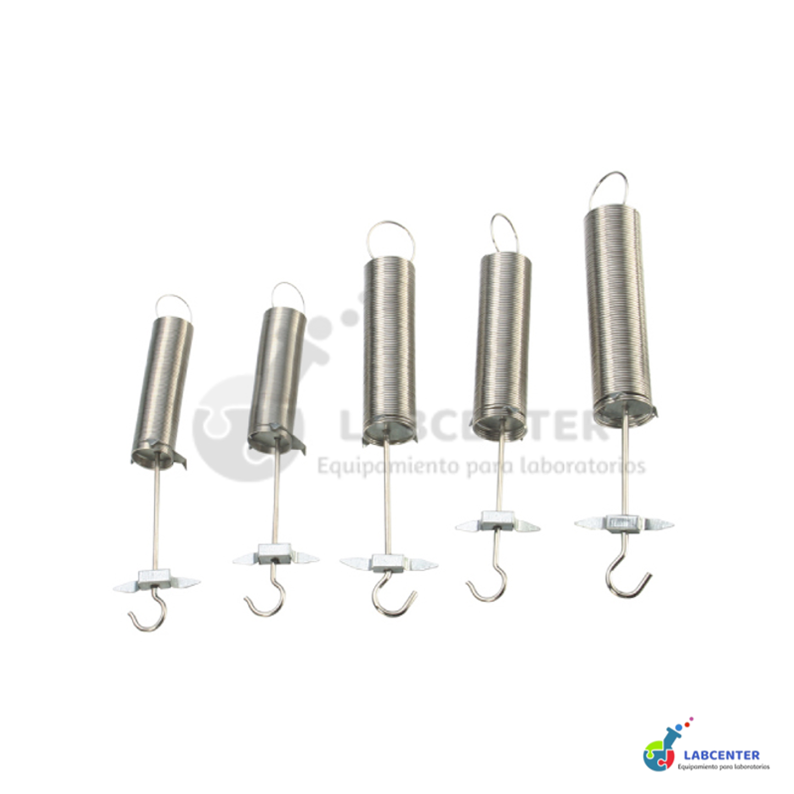 LEY HOOKE SET 5 RESORTES HELICOIDALES 0.5N-1N-2N-3N-5N 1