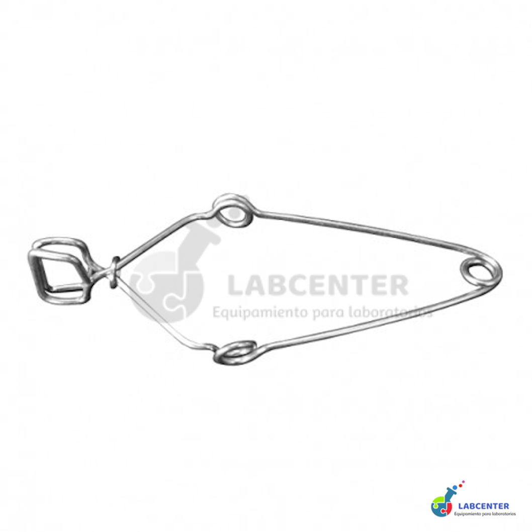 PINZA PARA TUBO ENSAYO METALICA  1