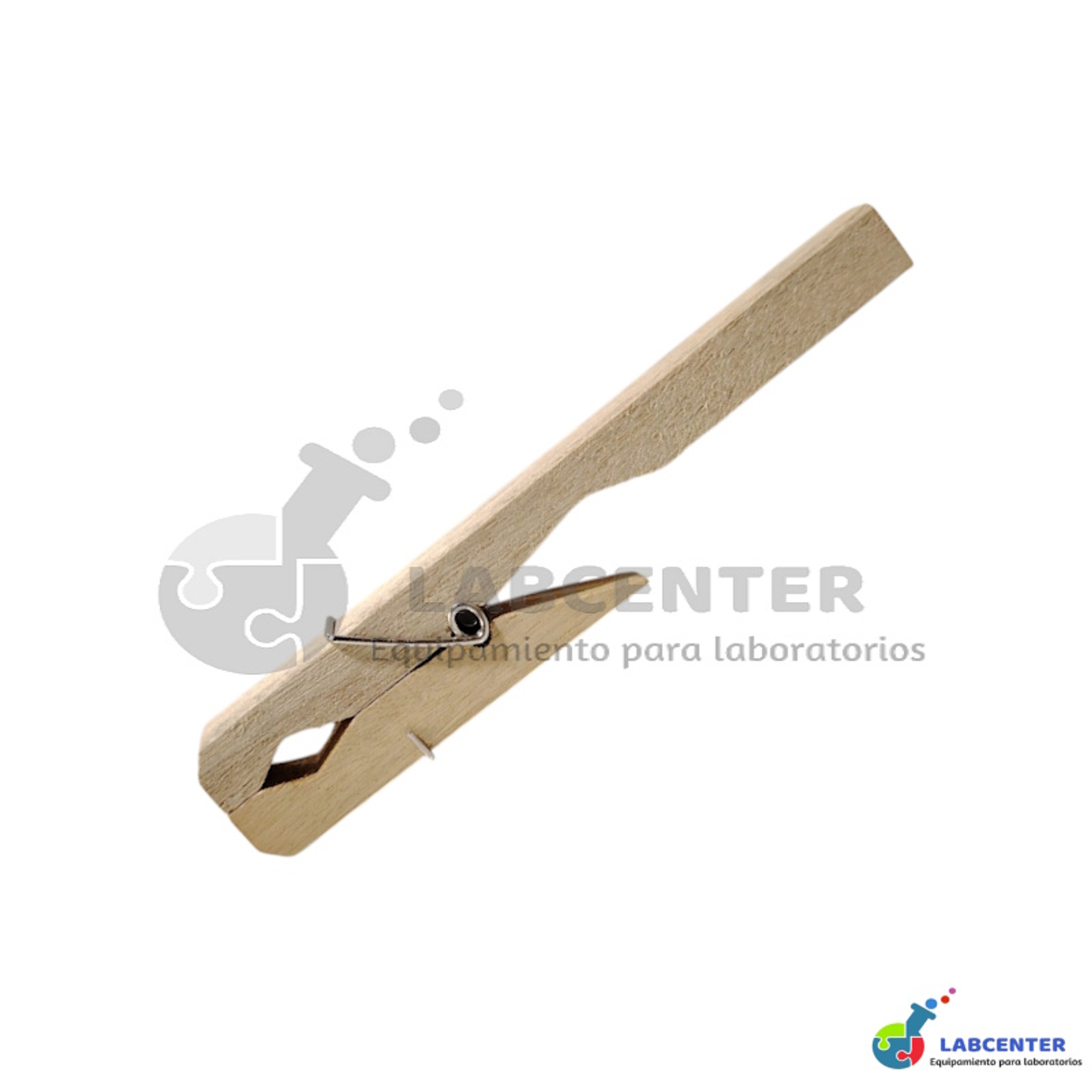 PINZA PARA TUBO DE ENSAYO DE MADERA 1