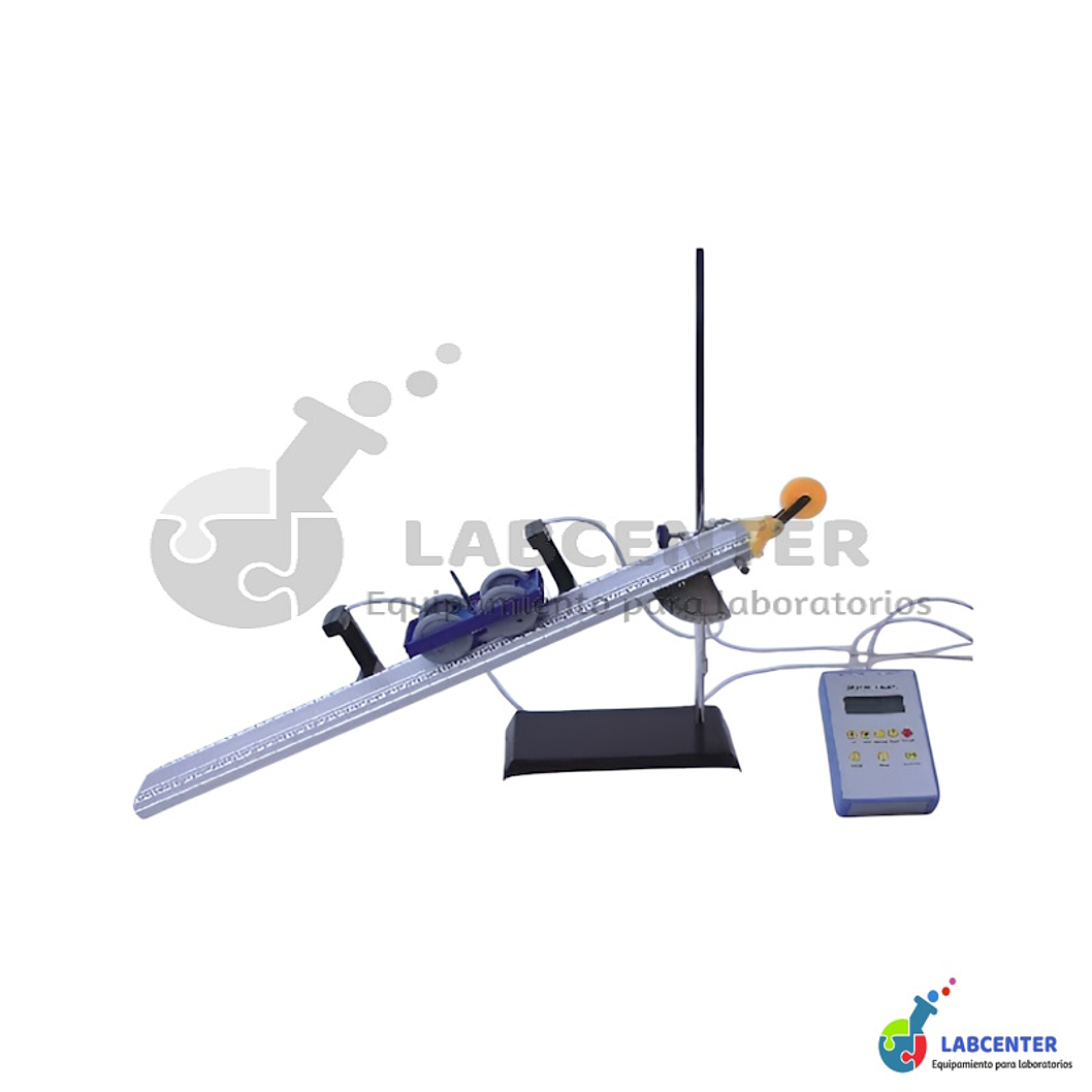 PLANO INCLINADO CON CARRO Y TIMER DIGITAL  1