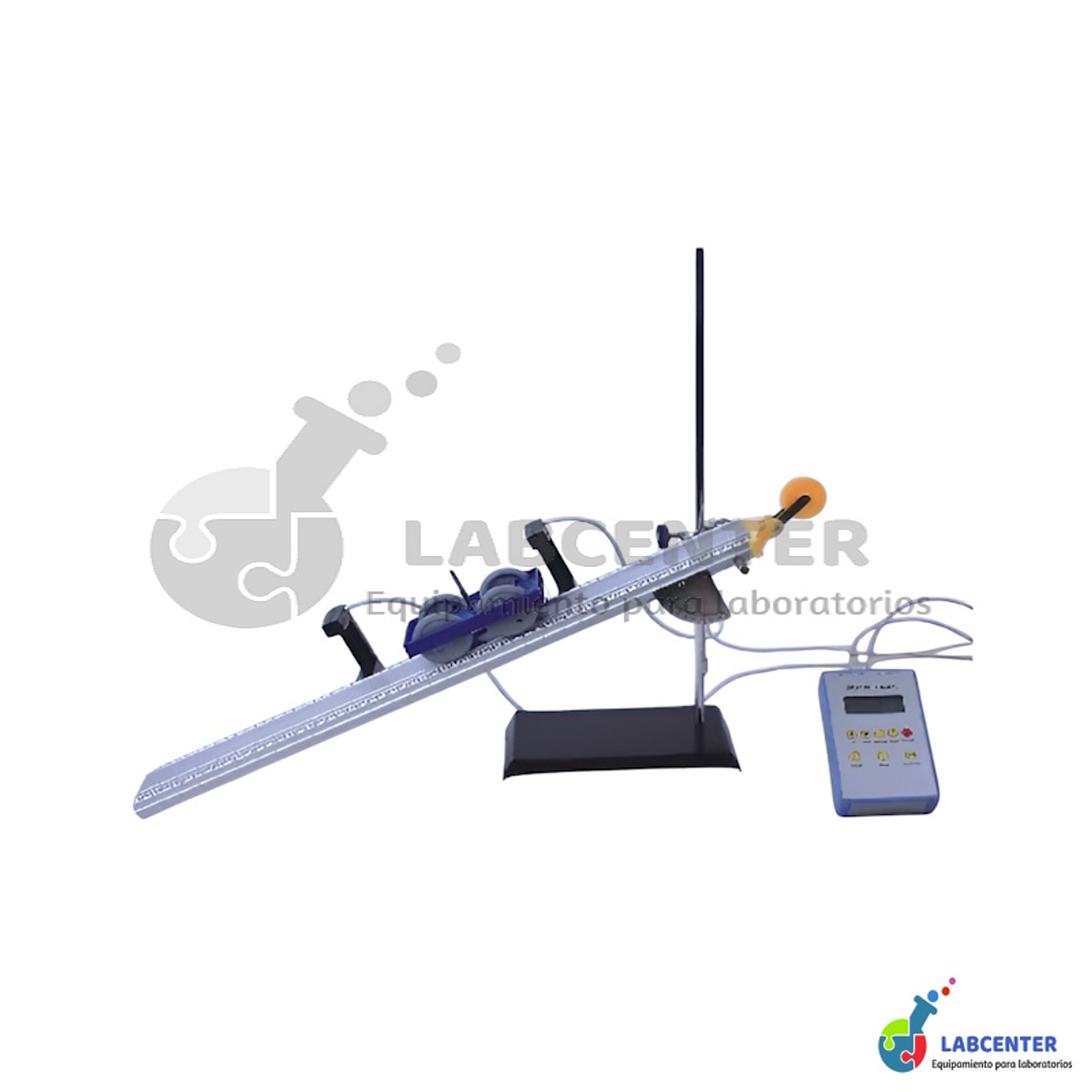 PLANO INCLINADO CON CARRO Y TIMER DIGITAL  1