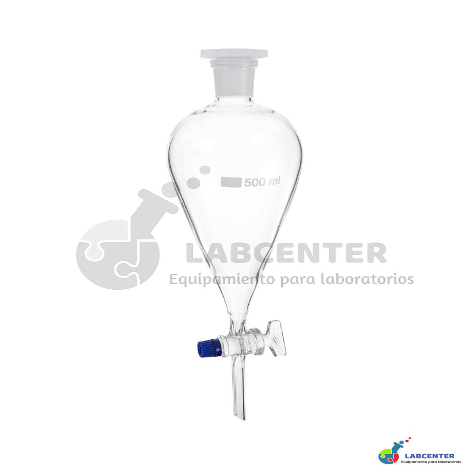 EMBUDO DE DECANTACION 500 ML  1