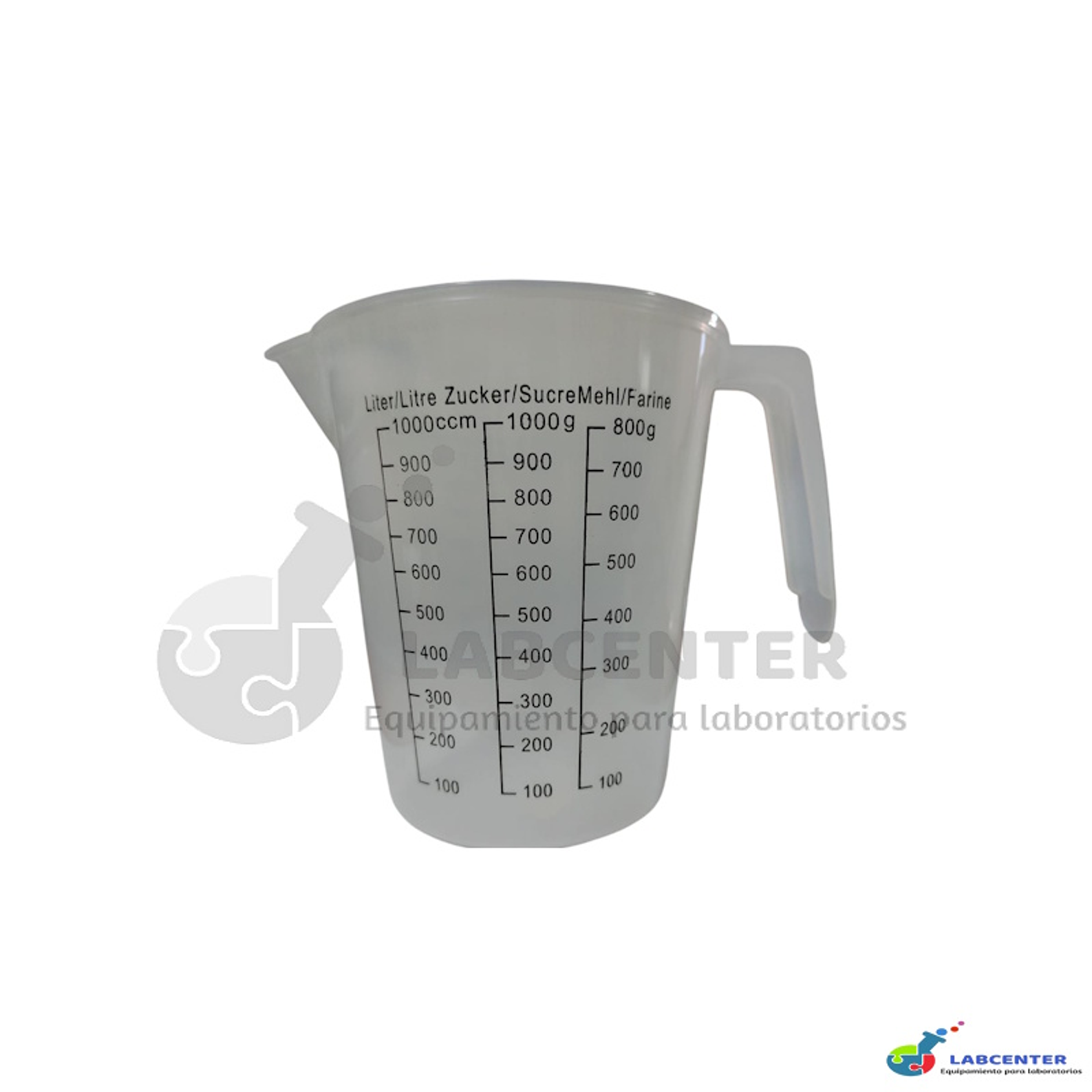 JARRO GRADUADO PLASTICO 1000 ML 1