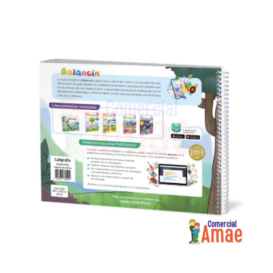 BALANCIN, ACTIVIDADES PARA PLAY GROUNP  3