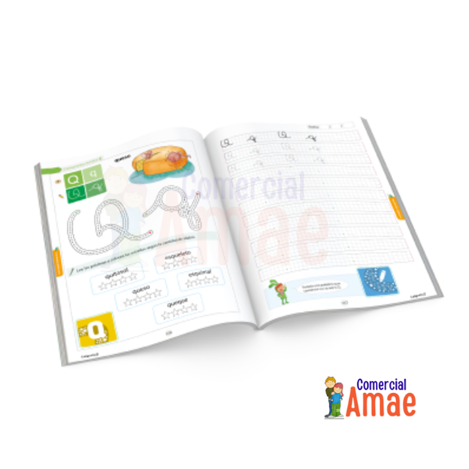 CALIGRAFIA CUADRICULA- 1 º BASICO - PRIMER SEMESTRE 2