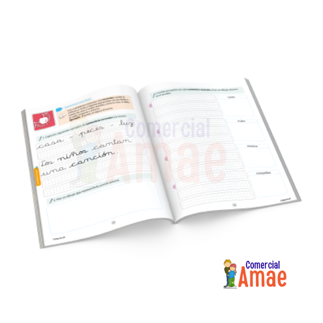 CALIGRAFIA CUADRICULA 3º BASICO 2