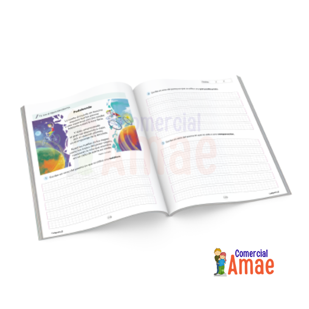 CALIGRAFIA CUADRICULA 5º BASICO 2