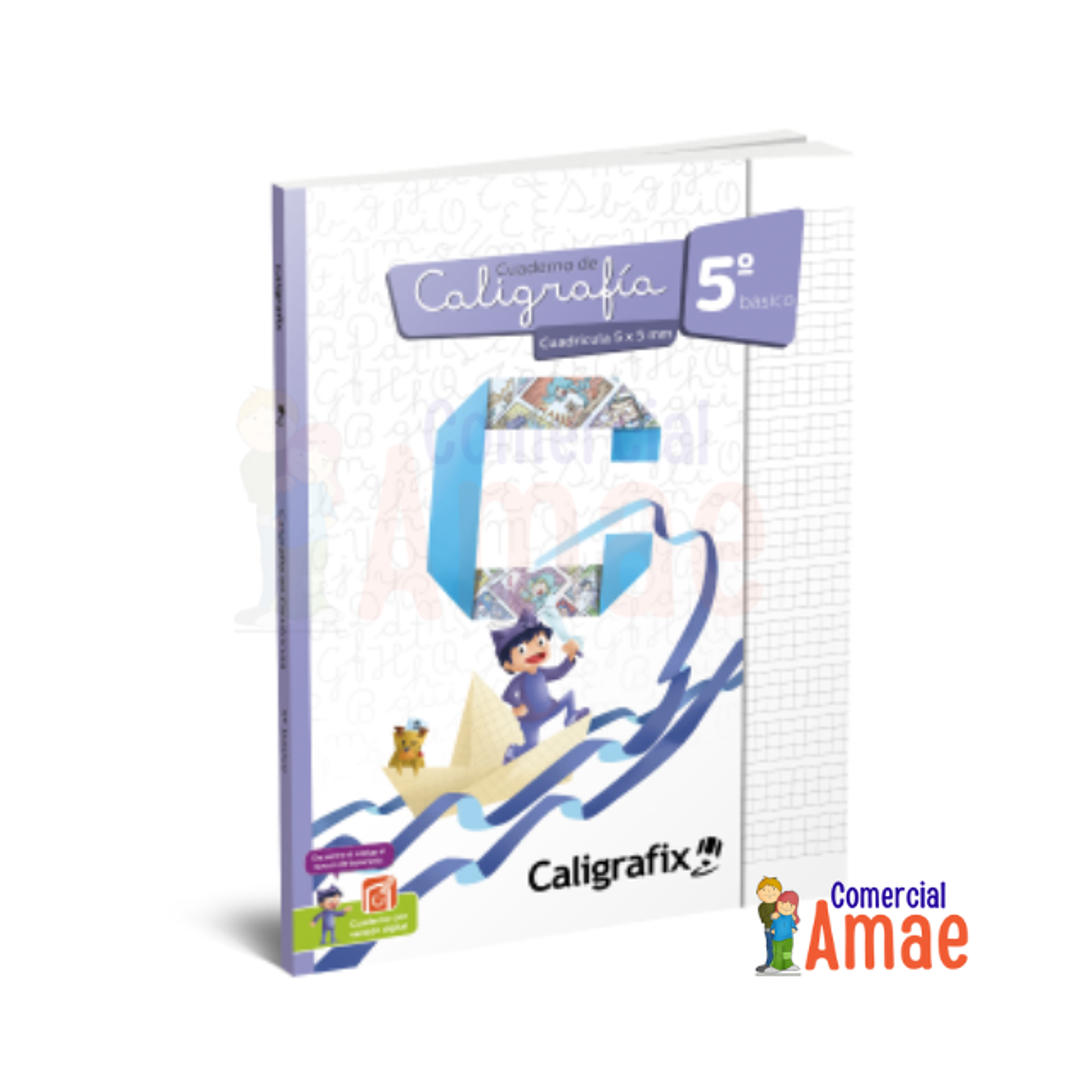 CALIGRAFIA CUADRICULA 5º BASICO 1