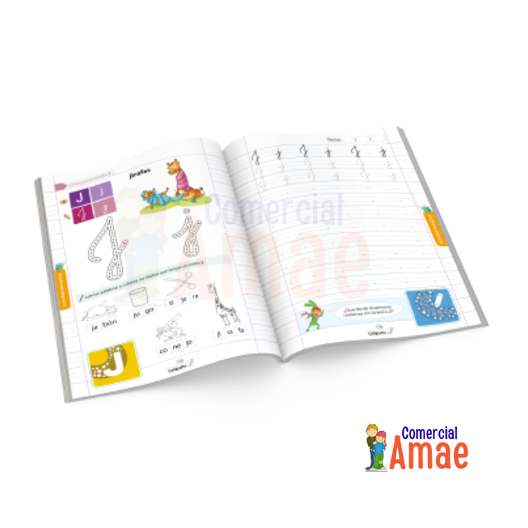 CALIGRAFIA HORIZONTAL - 1º BASICO - PRIMER SEMESTRE 2