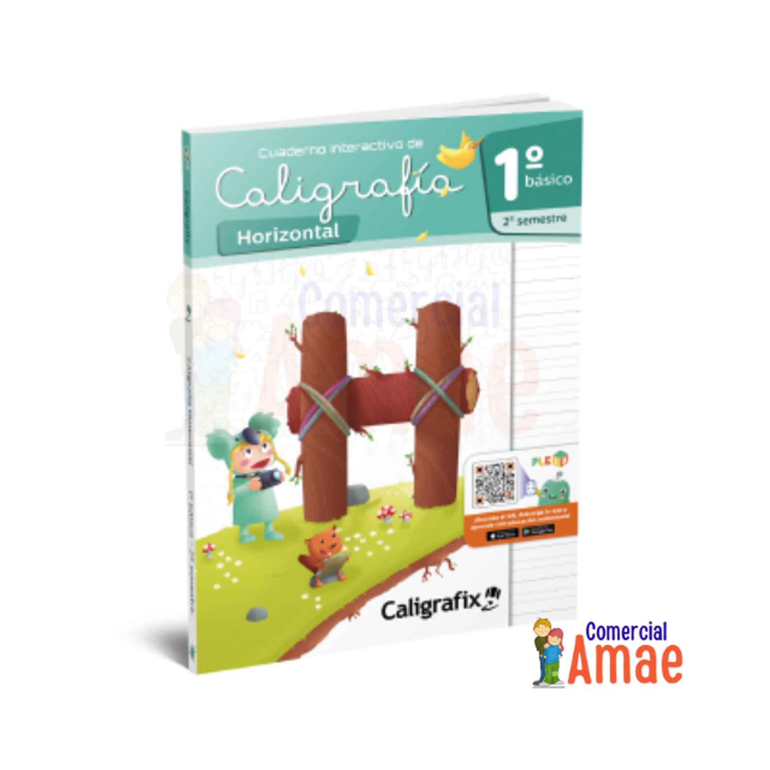 CALIGRAFIA HORIZONTAL - 1º BASICO - SEGUNDO SEMESTRE 1