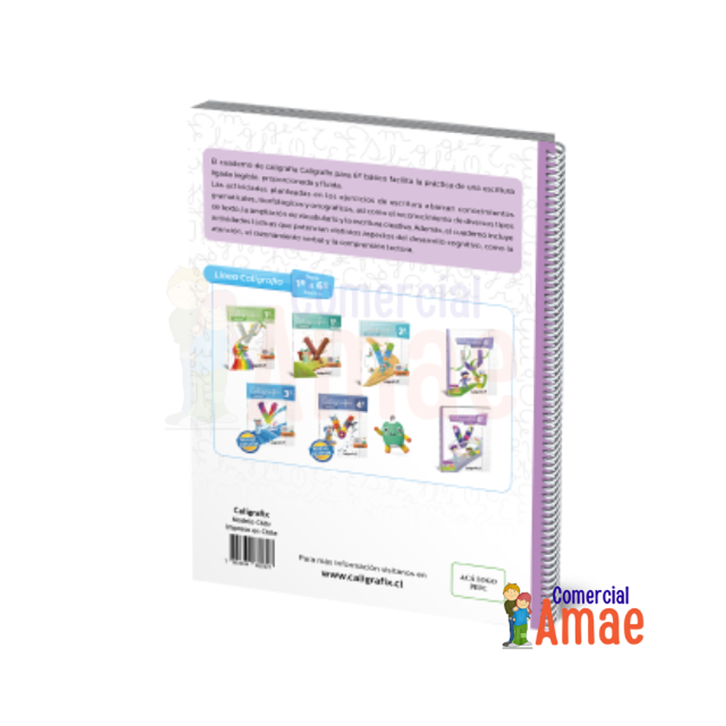 CALIGRAFIA VERTICAL 6º BASICO 3