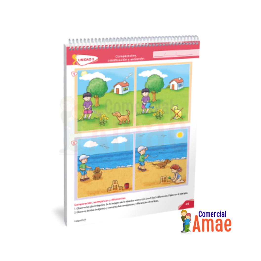 LOGICA Y NUMEROS Nº1 - PRE KINDER 2