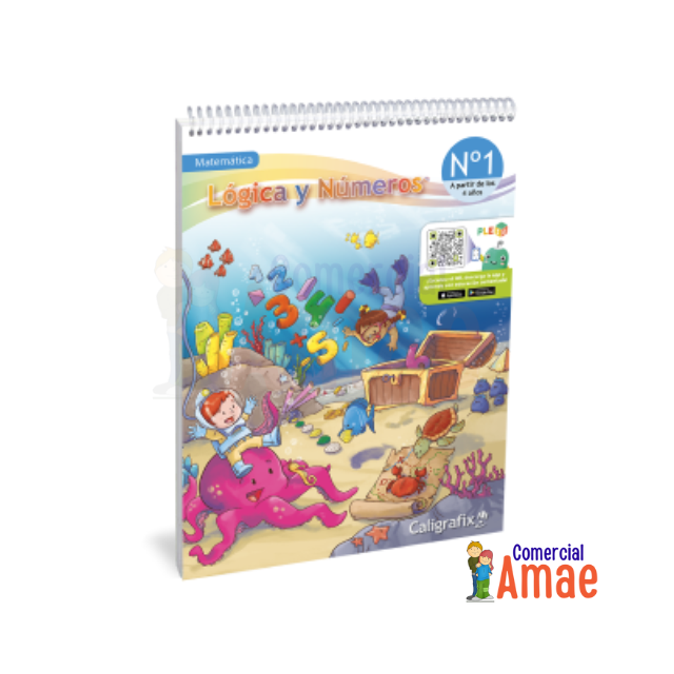 LOGICA Y NUMEROS Nº1 - PRE KINDER 1