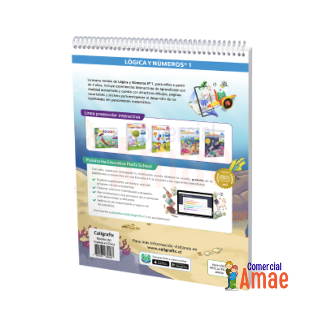 LOGICA Y NUMEROS Nº1 - PRE KINDER 3
