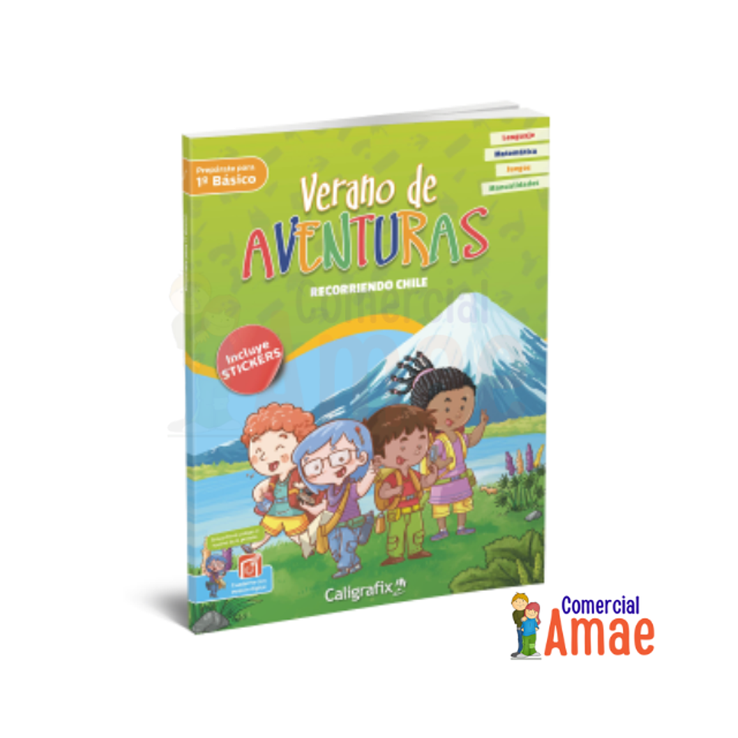 PREPARATE PARA 1º BASICO - VERANO DE AVENTURAS - RECORRIENDO CHILE 1