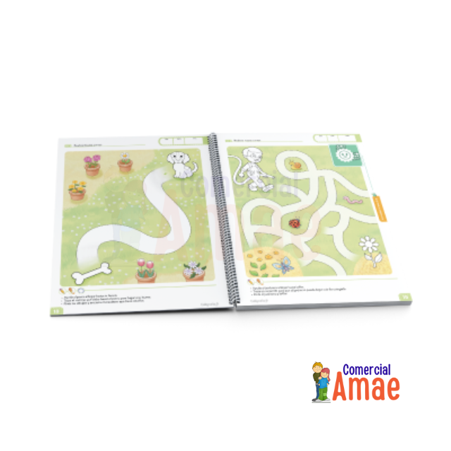 Libro Pre Escolar Trazos y Letras N°1 Caligrafix