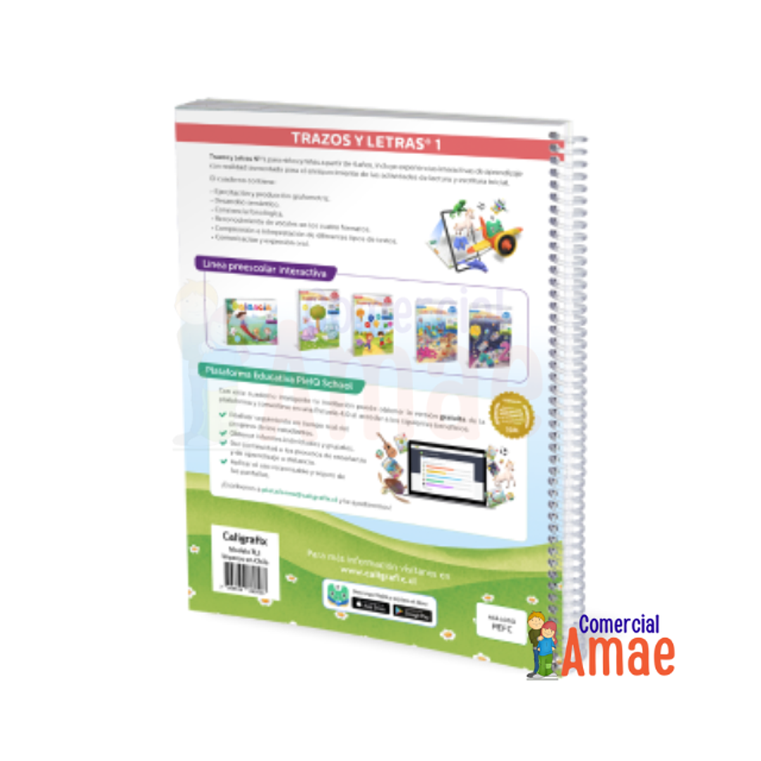 TRAZOS Y LETRAS N°1 - PREKINDER 2