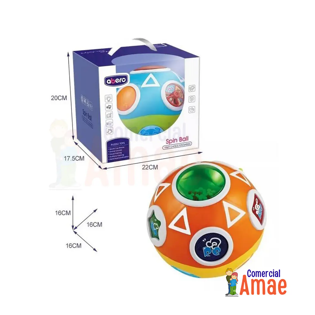 PELOTA MULTI ACTIVIDADES 22 CM 1