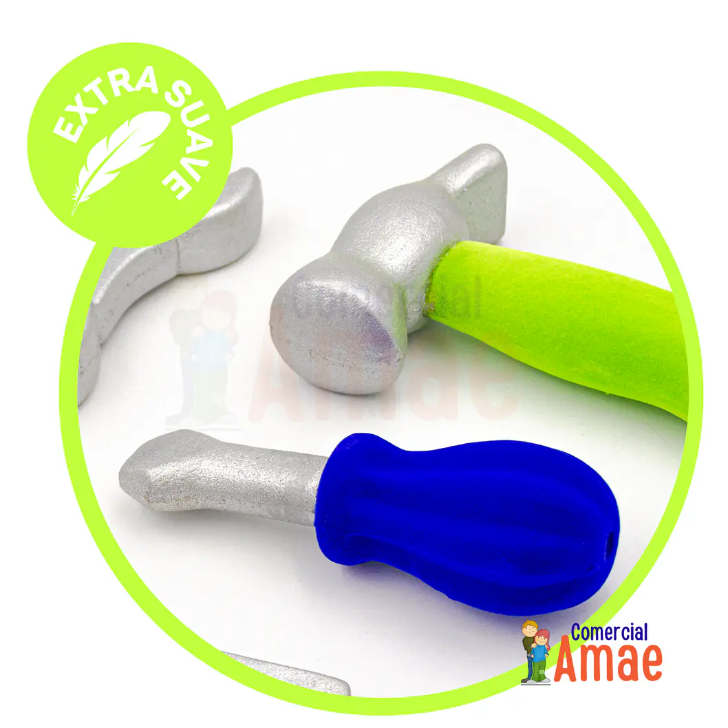 HERRAMIENTAS SOFT RUBBABU SET 5 PZAS 2