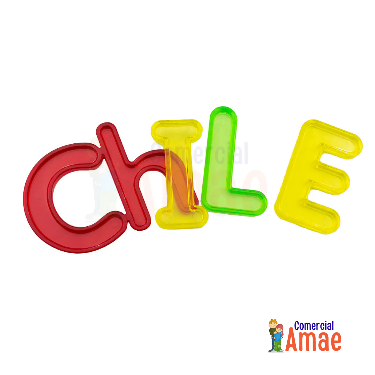 LETRAS MAYÚSCULAS TRASLÚCIDAS 29 PIEZAS 2