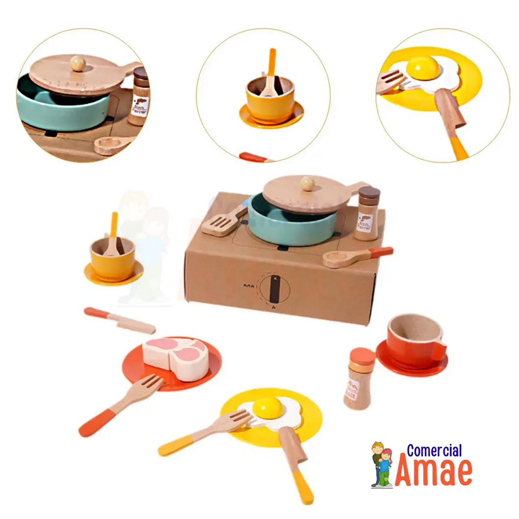 JUEGO DE COCINADE MADERA 20 PIEZAS 1