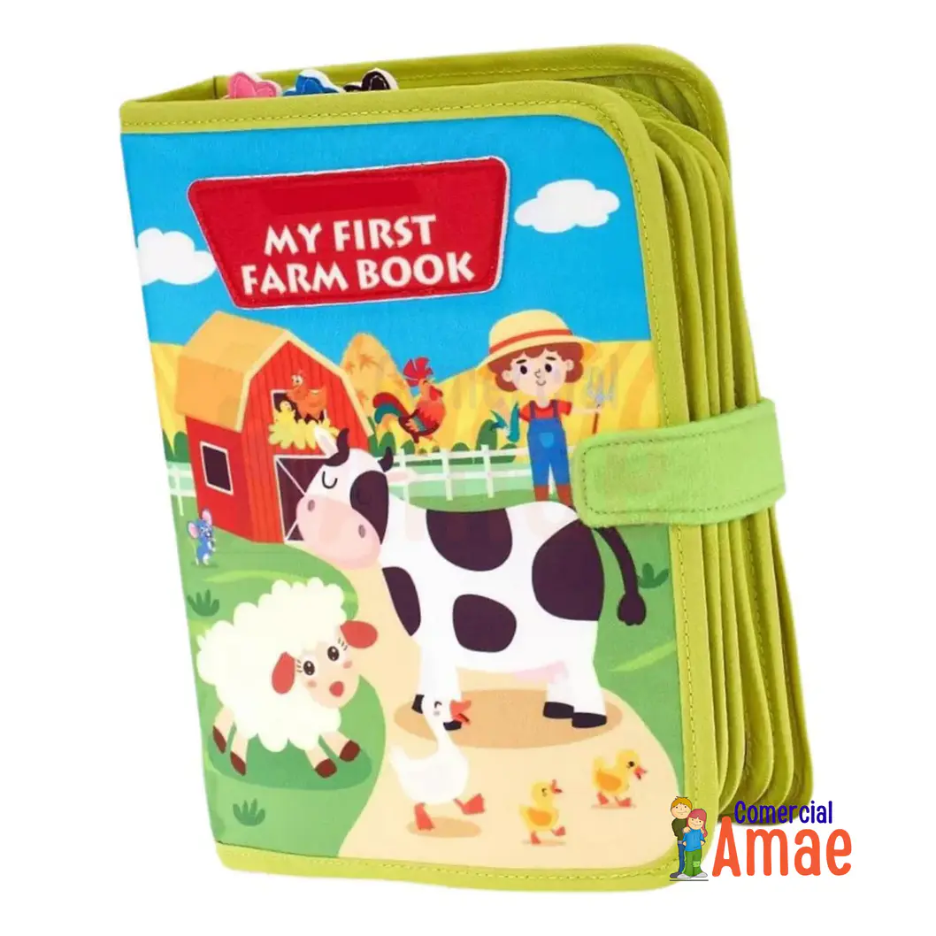 LIBRO SENSORIAL SOFT LA GRANJA 22 CM 2
