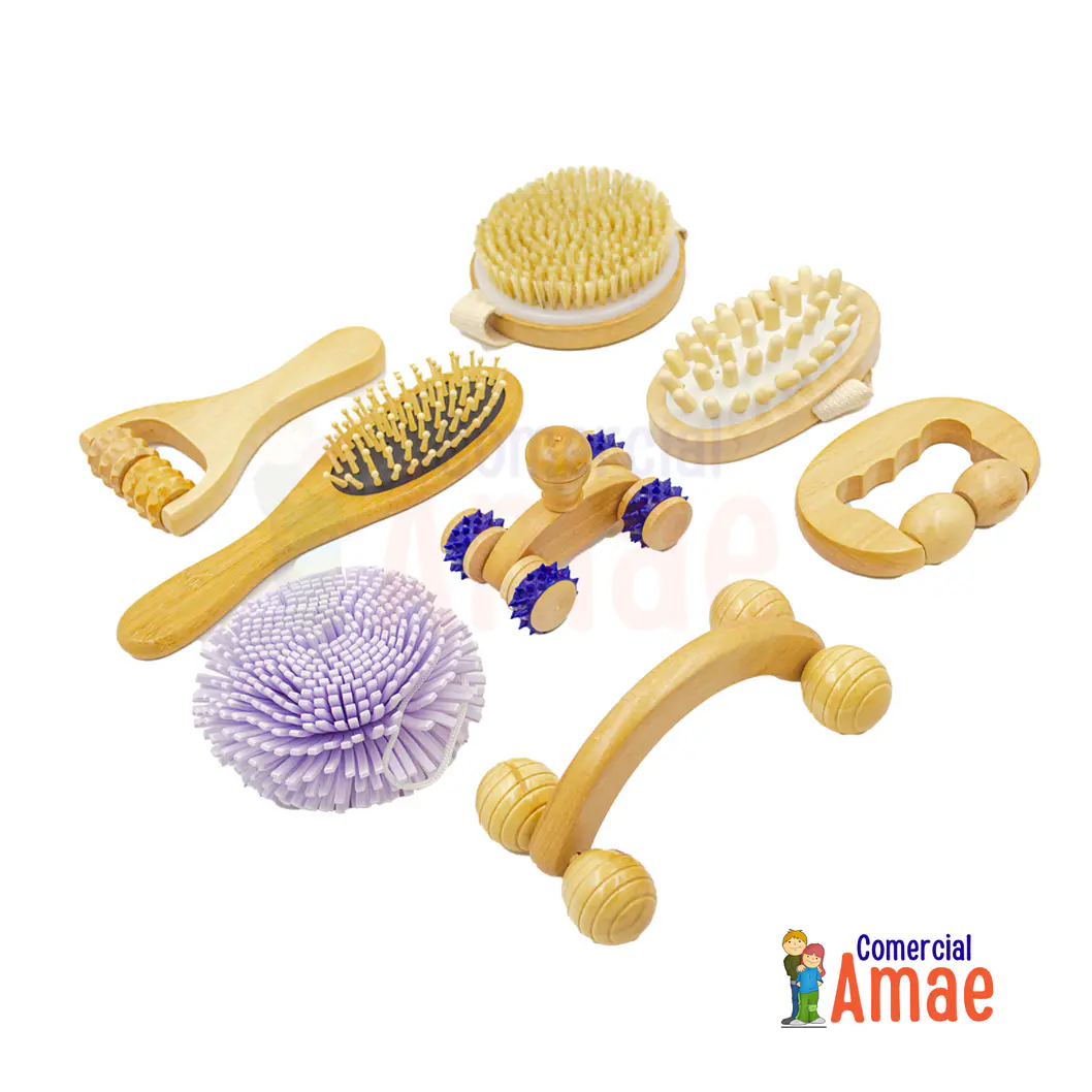 JUEGO DE MASAJE SENSORIAL DE MADERA 1