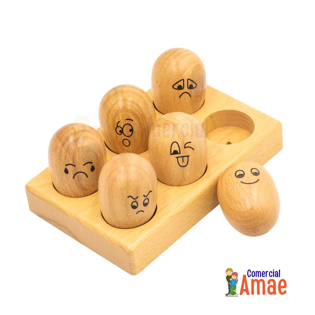 SET DE 6 HUEVOS DE LAS EMOCIONES 1