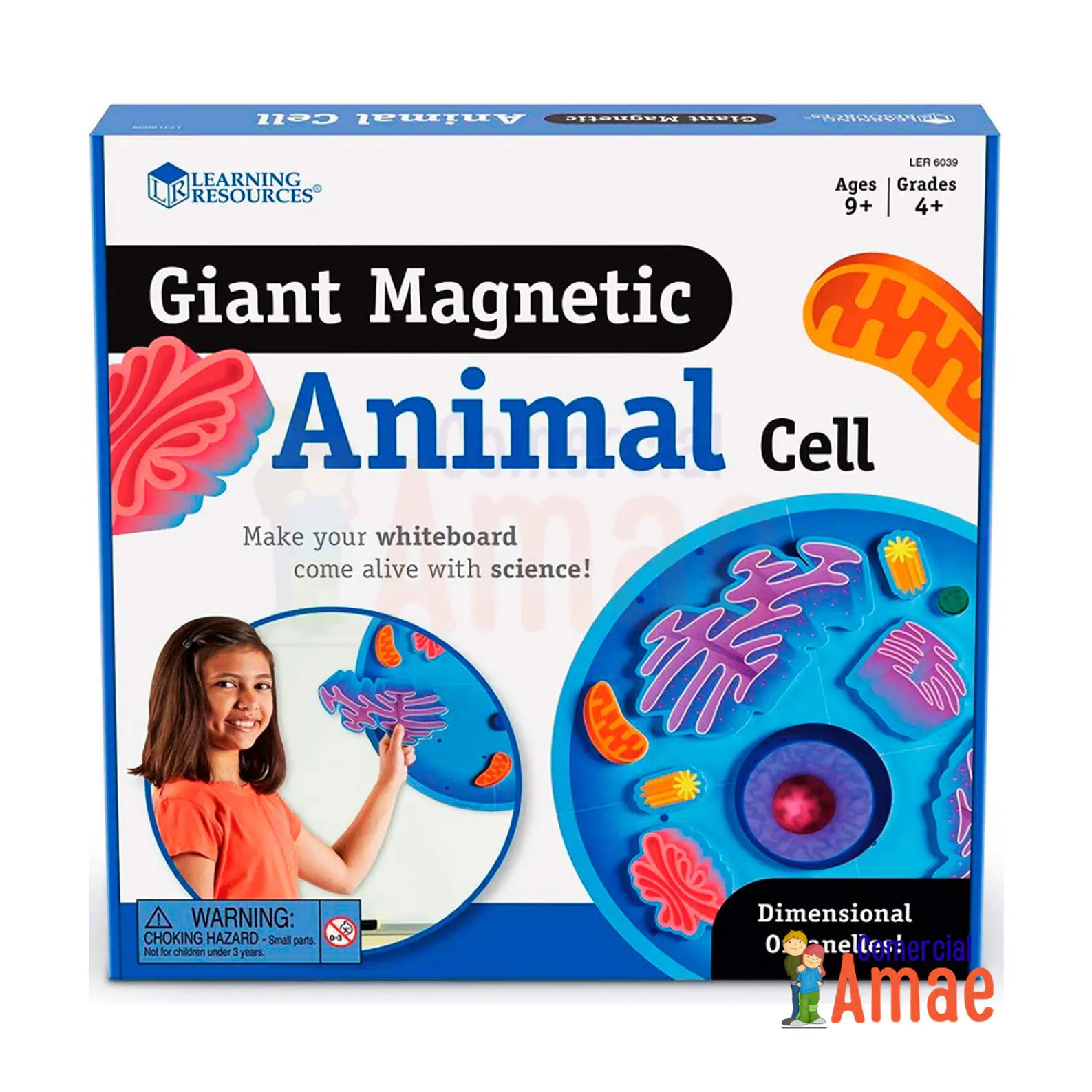 CÉLULA ANIMAL MAGNÉTICA PARA PIZARRA 1