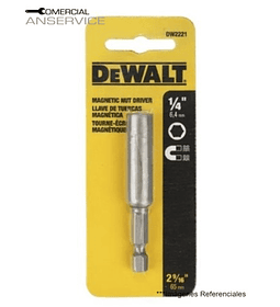 Adaptador Magnetico  1/4" #DW2221  Dewalt ﻿**Producto sin IVA incluido﻿