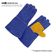 Guantes Soldador Azul Con Refuerzo Kevlar ﻿**Producto sin IVA incluido﻿