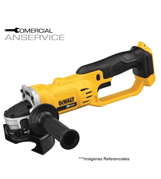 Esmeril Angular 4 1/2" (115mm) inalámbrico 20V MAX #DCG412B Dewalt **Producto sin IVA incluido