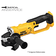 Esmeril Angular 4 1/2" (115mm) inalámbrico 20V MAX #DCG412B Dewalt **Producto sin IVA incluido