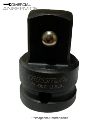Adaptador Impacto 3/4" H - 1/2" M #73-008 Crossman ﻿**Producto sin IVA incluido