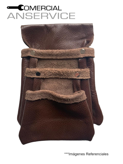 Cartuchera Cuero Porta clavos 03 Divisiones, Nacional **Producto sin IVA incluido