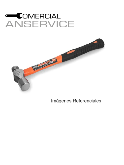 Martillo Mecánico 680 Grs Mango Fibra #25140, Kendo **Producto sin IVA incluido
