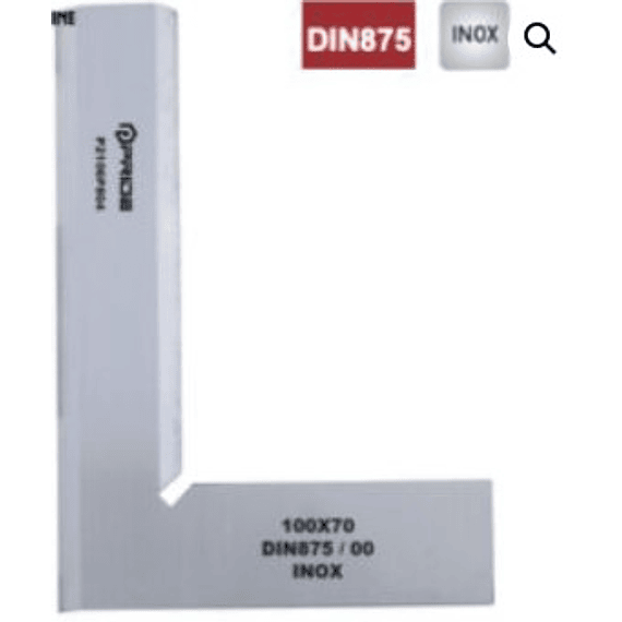Escuadra De Pelo Inox Din 875/00 150x100 Pride **Producto sin IVA incluido﻿﻿