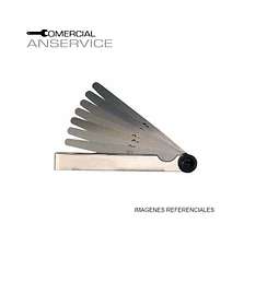Feeler corto 0.05-1.0mmX100mm 13 hojas PRIDER **Producto sin IVA incluido﻿﻿