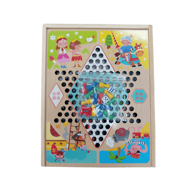 JUEGO 7 EN 1 TABLERO CHINO +