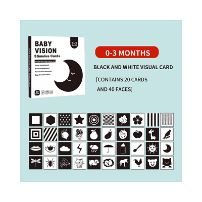 TARJETAS DE ESTIMULACION VISUAL 0 A 3 MESES