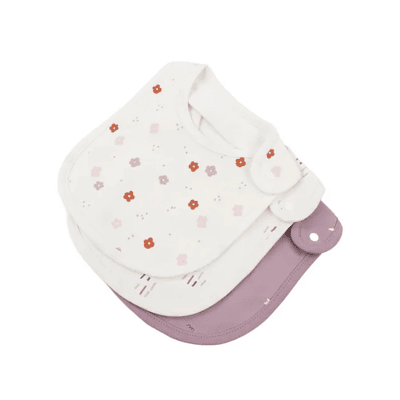 PACK DE BABEROS X 3 CON FORRO SUAVE DE PLASTICO 