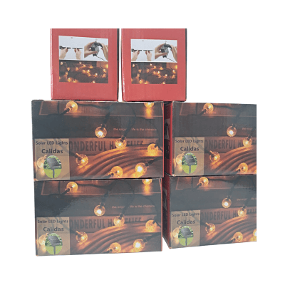 LUCES NAVIDEÑAS SOLARES 